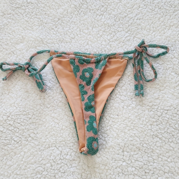 New!For Love And Lemons Yola Cheeky Thing Bikini Bottom - Picture 10 of 13